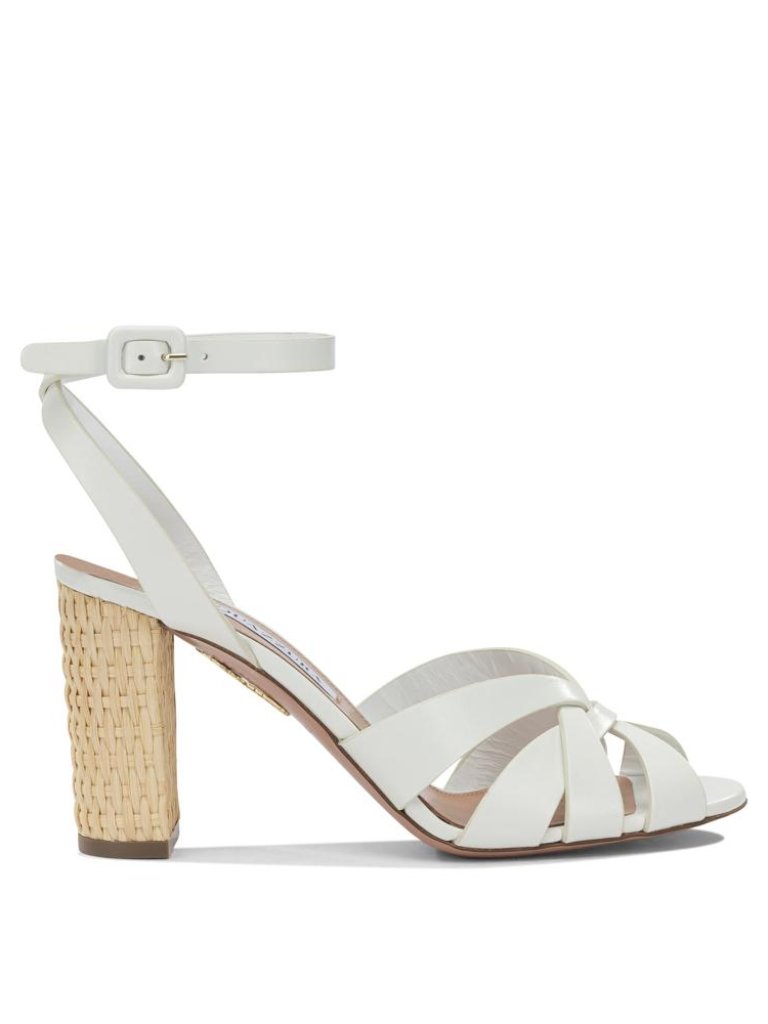 Aquazzura Copacabana 85mm Heeled Sandals It 37.5 Women
